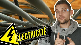 J'ATTAQUE L'ÉLECTRICITÉ SUR LE CHANTIER ! ( + MES CONSEILS ) - ÉP6