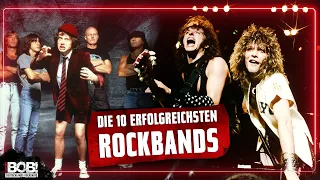 Die 10 erfolgreichsten Rockbands