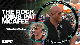Pat McAfee's FULL INTERVIEW with Dwayne 'The Rock' Johnson | The Pat McAfee Show
