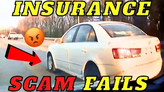 INSURANCE SCAM FAIL USA AND CANADA 😡 | Crashes, Convenient Cop, Hit & Run, Brake Check Compilation