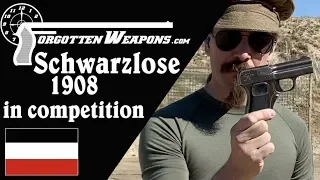 Blow-Forward Schwarzlose 1908 at the Backup Gun Match