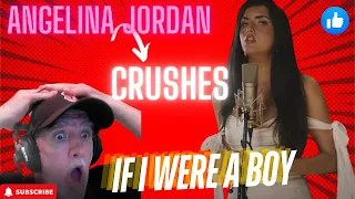 Angelina Jordan - If I Were A Boy (Piano Diaries by Toby gad) REACTION #angelinajordan