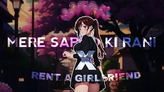 Mere Sapno Ki Rani  X  Rent A Girlfriend || AMV || BY K2C