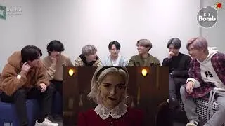 BTS reaction-'sabrina' (COPY CAT)