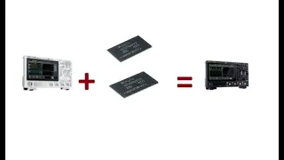 Rigol DHO800 upgrade RAM part 2 (installing memory chips)