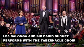 Lea Salonga performs with the Tabernacle Choir at Temple Square for 2022 Christmas Concert