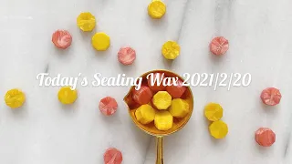 2021/2/20　今日のシーリングスタンプ　Today's Sealing Wax