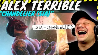 ALEX TERRIBLE Goes POP! with SIA's " Chandelier " !!! [ Reaction ]