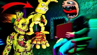 FNAF 3 ИГРАЮ за ПЛЮШТРАПА и СПРИНГТРАПА ПРОТИВ ОХРАННИКА ФНАФ 3 !!! СПРИНГТРАП ловит ФЛЕШБЕКИ !!!