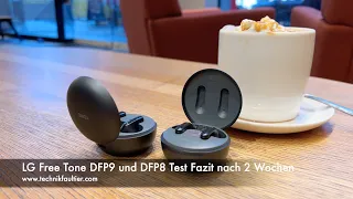 LG Free Tone DFP9 und DFP8 Test Fazit nach 2 Wochen - Bluetooth UV-Kopfhörer