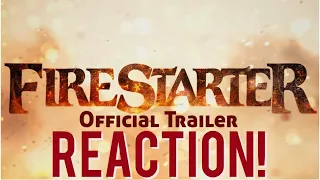 SPARK OF A FIRE!🔥Firestarter Official Trailer Reaction!