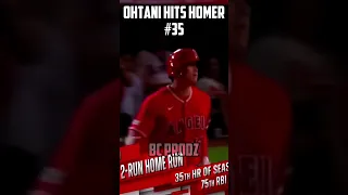 Shohei Ohtani gets Anaheim rocking as he hits his 35th home run!