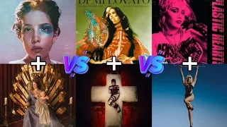 Manic + IICHL,IWP vs Dancing With The Devil + Holy Fvck vs Plastic Hearts + Endless Summer Vacation