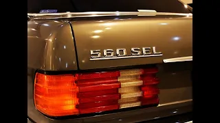 "ガレージカレント"　1990年メルセデスベンツ 560SEL (W126) オリジナル塗装