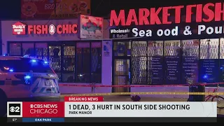 1 bystander killed, 3 other people wounded in shooting on Chicago's South Side