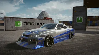 R34 Skyline - SAURER Max | Speed Test & Drifting | Dive Zone Online Gameplay 🔥| JDM | Nissan GTR 🔥