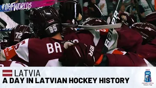 Features | A Day in Latvian Hockey History | 2023 #IIHFWorlds