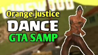 CARA PASANG DANCE ORANGE JUSTICE DI GTA SAMP..!!