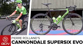 Pierre Rolland's Cannondale SuperSix Evo