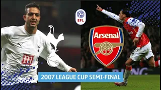 FULL GAME | Finely poised as Arsenal face Tottenham for 2007 League Cup Final place!