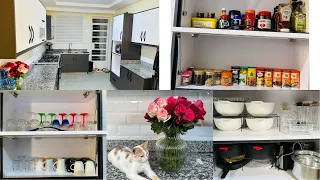 Kitchen & Pantry Tour||Extreme Kitchen Deep Cleaning & Fumigation||Red Velvet Cake Recipe