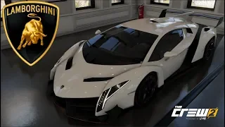 The Crew 2 - LAMBORGHINI VENENO - Customization, Top Speed Run, Review