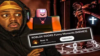 BUUR VS DOORS IS HILARIOUS | ROBLOX DOORS Funny Moments (MEMES) REACTION