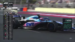 Fernando Alonso asked to share the brake settings with Lance Stroll Azerbaijan GP 2023
