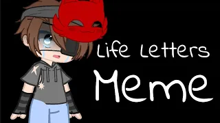 Life Letters Meme (FNaF Michael Afton) ⚠️ Blood Warning ⚠️