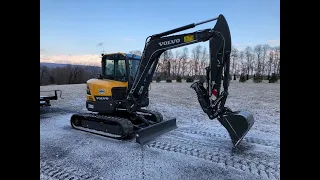 Finally, New Volvo ECR58 Excavator filmed with New Go Pro Hero 8 Black