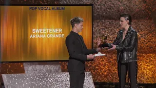 Ariana Grande Wins Best Pop Vocal Album | 2019 GRAMMYs Acceptance Speech