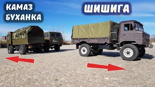 ПЕРЕТЯГИВАНИЕ на грузовиках ... OFFroad 4x4. Шишига, Камаз, УАЗ Буханка