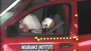 Dateline reports on IIHS Crash Test of 1996-1997 Minivans 1 of 2 - Краш-тест