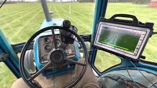 AgOpenGPS on ford 7710 using Ez-Steer motor.