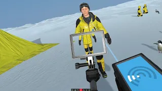 Kolb Antartica Experience VR on the Oculus Rift with Touch Controllers