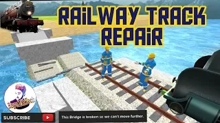 How Railway Track are made Full Animated Step by Step |Civil Engineering|