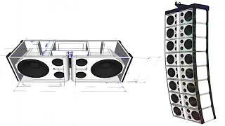 [PLAN] Dual Line array 15 INCH