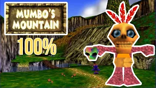 [N64] Banjo-Kazooie Gameplay - 100% Playthrough (No Commentary) - Part 1 of 10 [Mumbo's Mountain]