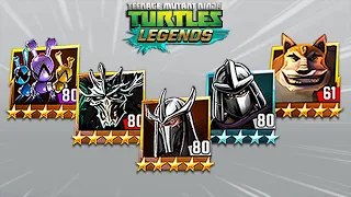 TMNT Legends Shredder, Super Shredder, Shredder Classic, Bunnies, Dogpound