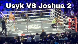 Usyk vs Joshua 2 Experience