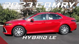 2023 Toyota Camry Hybrid LE Overview