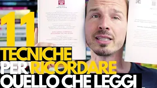 Come ricordare quello che leggi (11 tecniche)