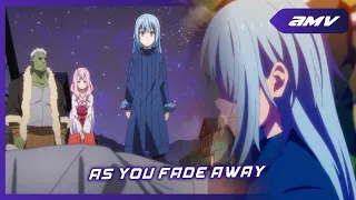 RIMURU  TENSEI SHITARA SLIME DATTA KEN - AS YOU FADE AWAY ( NEFFEX ) | AMV