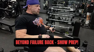Beyond Failure Back and Bicep Training PLUS THE BEST Lower Back Movement | Pro Classic Physique Prep