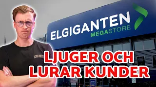 ELGIGANTEN FÖRSÖKTE LURA MIG PÅ 17 000 KR!