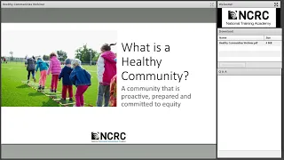 Healthy Communities - Partnering with Hospitals to Invest in Community Development - Webinar