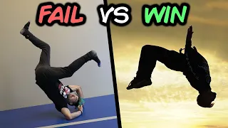 Best Wins vs Fails Compilation (Trampoline, Parkour)