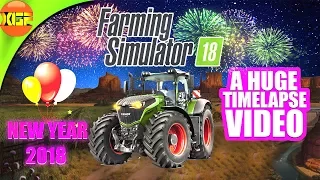 Farming Simulator 18 New Year Spacial Gameplay! My best gameplay ever!