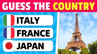 Guess the COUNTRY by its MONUMENT 🌎🤔🧠 | 40 Famous Landmarks