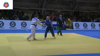 52 kg Dziamkouskaya A Semikolenova I 31 03 2018 T1 КУБОК ЕВРОПЫ ПО ДЗЮДО ДО 18 ЛЕТ, ТУЛА 2018